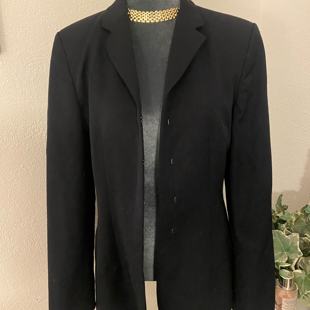 Emporio Armani Navy Tailored Blazer